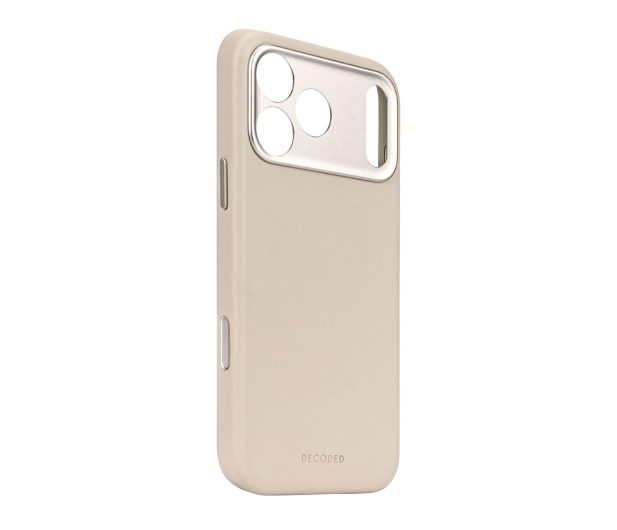Decoded Leather Backcover, iPhone 17 Pro Max, Solid Clay - 1359118 - zdjęcie 2